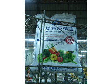 台鹽通霄製鹽廠--巨大鹽包雕塑