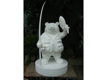 Okuma吉祥物保麗龍原型雕塑